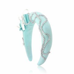 Jeweltia Taşlı Keten Taç