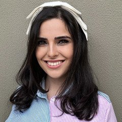 Bowtia Keten Beyaz Kurdeleli Taç