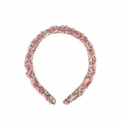Cimitia Pembe Taşlı Tuvit Taç